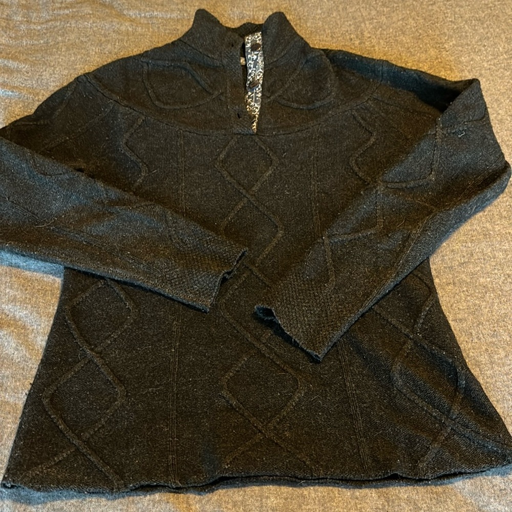 Horny Toad - Womens XS Grey -‎ Wool Sweater